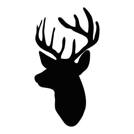 Deer Head Silhouette Images at GetDrawings | Free download