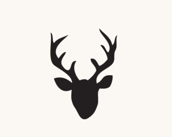 340x270 Deer Head Dxf Etsy