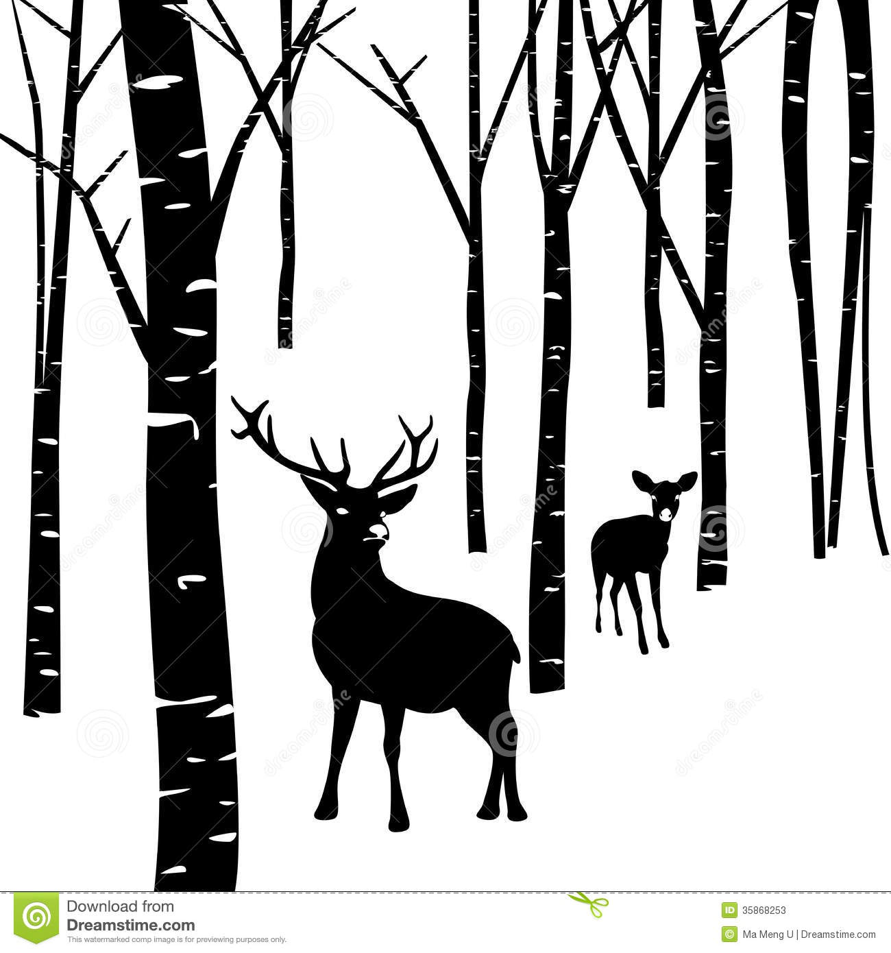 1300x1390 Forest Clipart