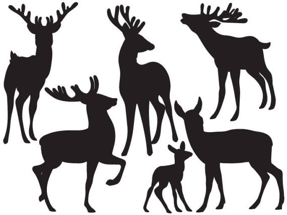 570x428 Item Deers Silhouette