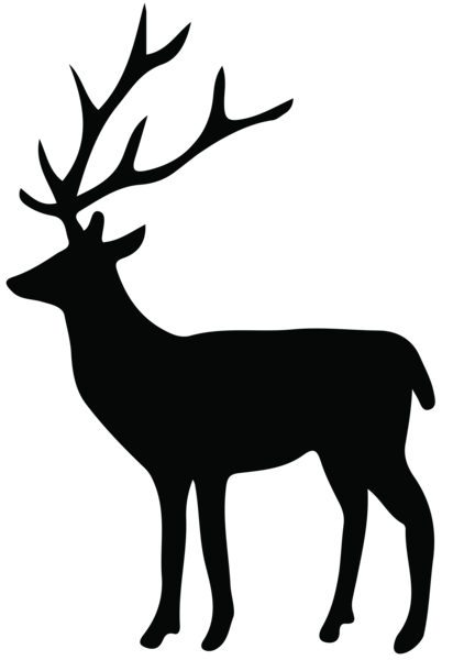 412x600 Deer Silhouette Png Transparent Clip Art Image Silhouettes