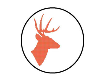 340x270 Deer Head Pdf Etsy