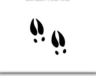 340x270 Deer Footprints Etsy