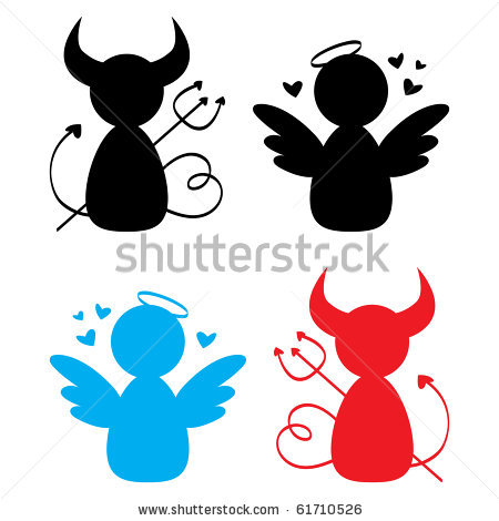 450x470 Devil Clipart Silhouette 3225840