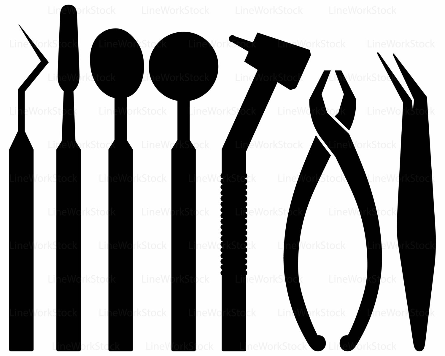 1500x1200 Dental Equipment Svgdental Clipartdental Svgdental Silhouette