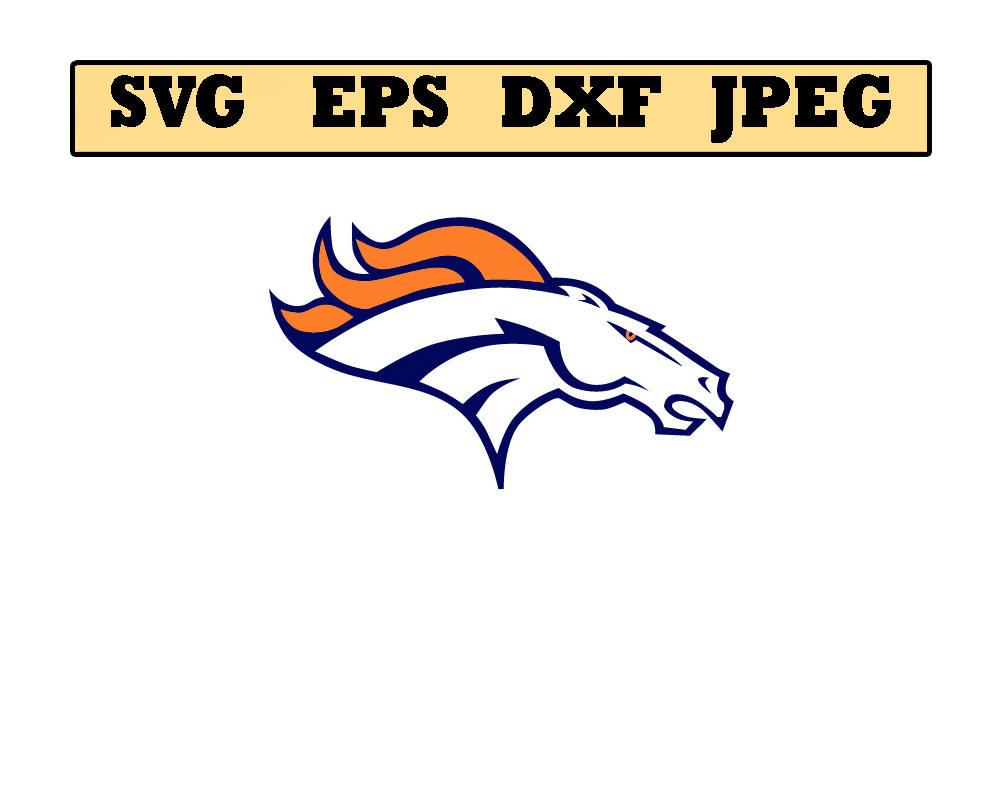 Denver Broncos Silhouette at GetDrawings | Free download