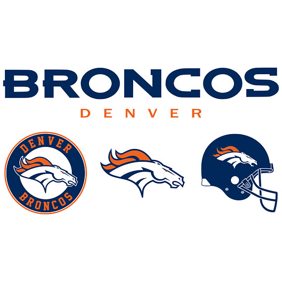 Denver Broncos Silhouette at GetDrawings | Free download