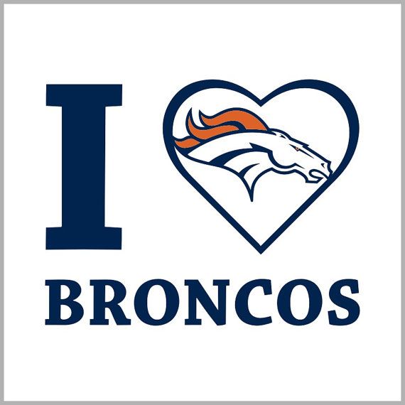 Denver Broncos Silhouette at GetDrawings | Free download