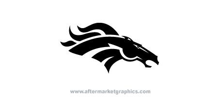 Denver Broncos Silhouette at GetDrawings | Free download