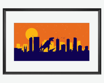 340x270 Denver Skyline Print Robots Print Robots Posters Robots