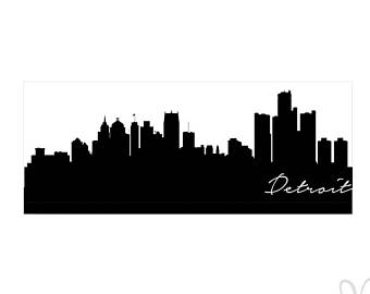 340x270 Silhouette Skyline Etsy