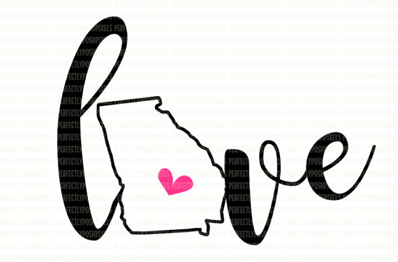 570x376 Georgia Svg Circuit Design Space Silhouette Studio Designer