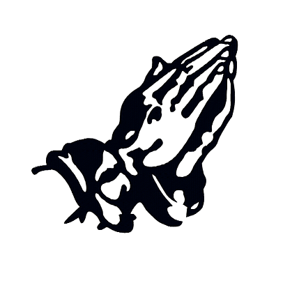 429x409 Praying Hands Silhouette Designs By The Stitch