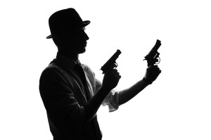 300x199 Detective Silhouette Royalty Free Photos And Vectors