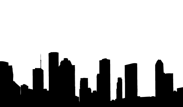 Detroit Skyline Silhouette at GetDrawings | Free download