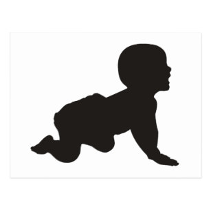 307x307 Pregnant Silhouette Postcards Zazzle