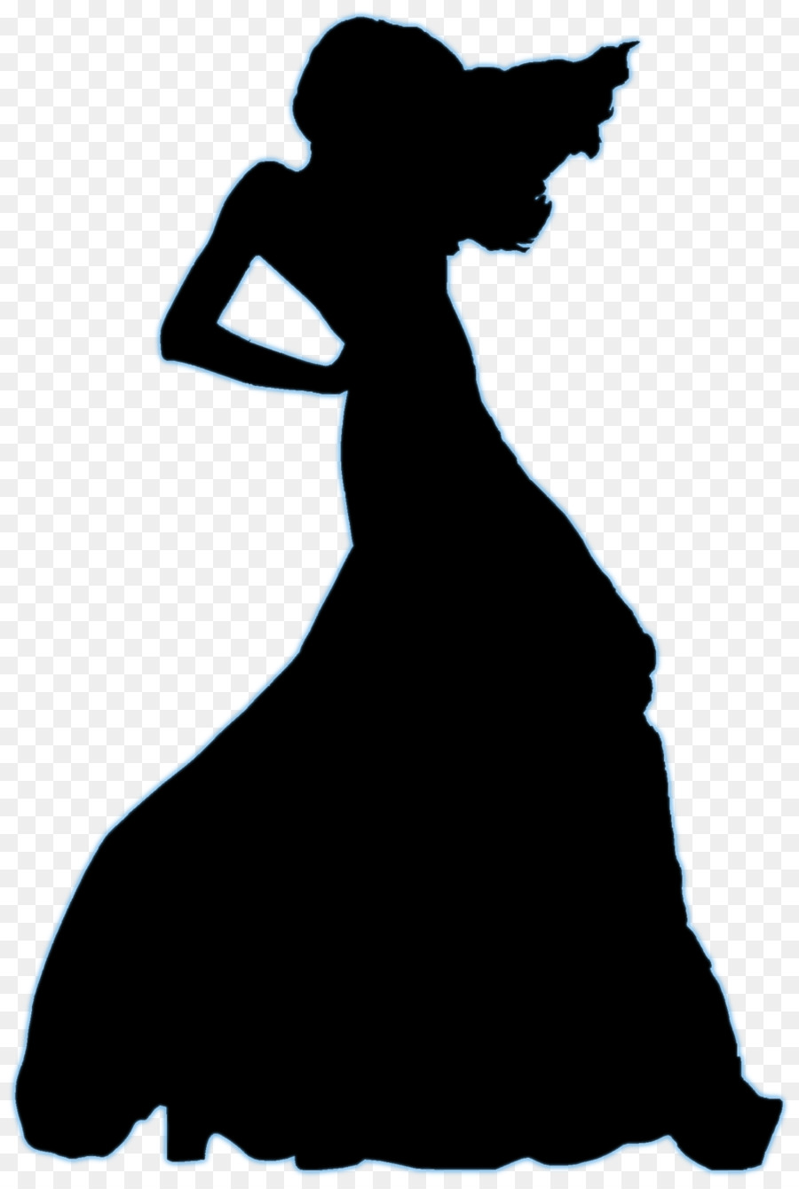 900x1340 Silhouette Model Photography Clip Art