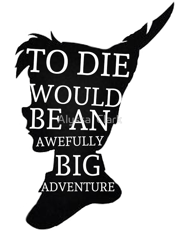 600x800 Peter Pan Quote Silhouette