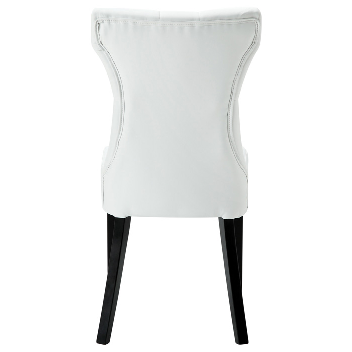 700x700 Silhouette Button Tufted Dining Chair