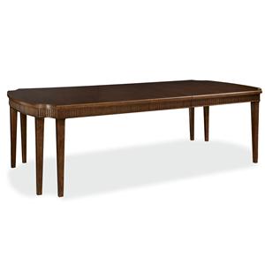 300x300 Universal Silhouette 7 Piece Dining Set With Round Pedestal Table