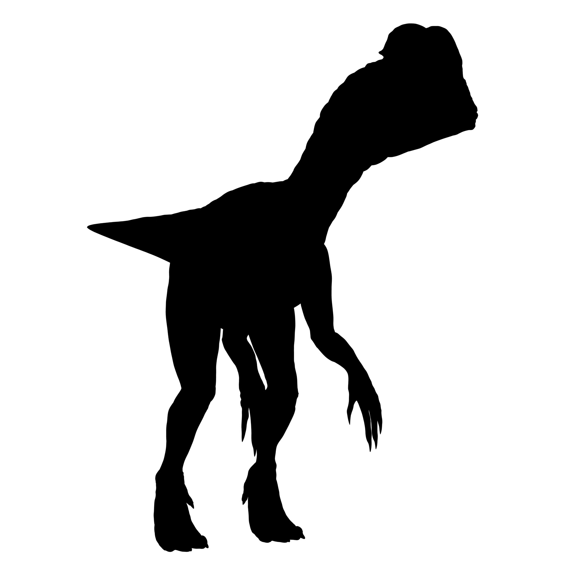 1882x1920 Dinosaur Silhouette Free Stock Photo
