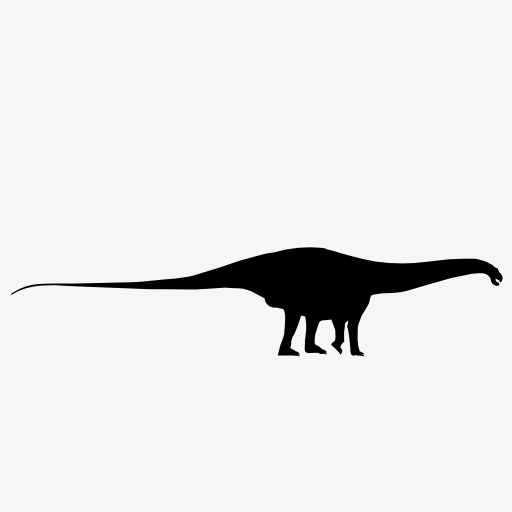 512x512 Dinosaur Silhouette, Beast, Wild Beast, Animal Png Image