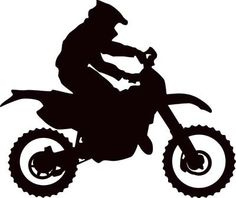 236x198 Dirt Bike Silhouette