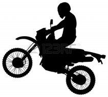 211x190 Dirt Bike Silhouette Clip Art Free Free Image