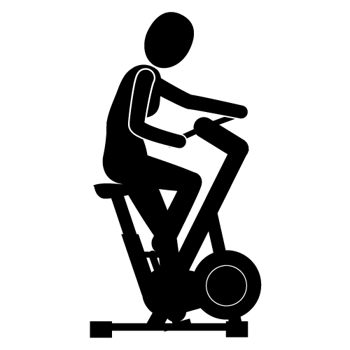 500x500 Excercise Bike Clipart
