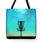 180x180 Disc Golf Basket Silhouette Digital Art By Phil Perkins