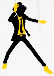 190x267 Disco Dancer Silhouette 2c  2012 By Funny Slogan T Shirts