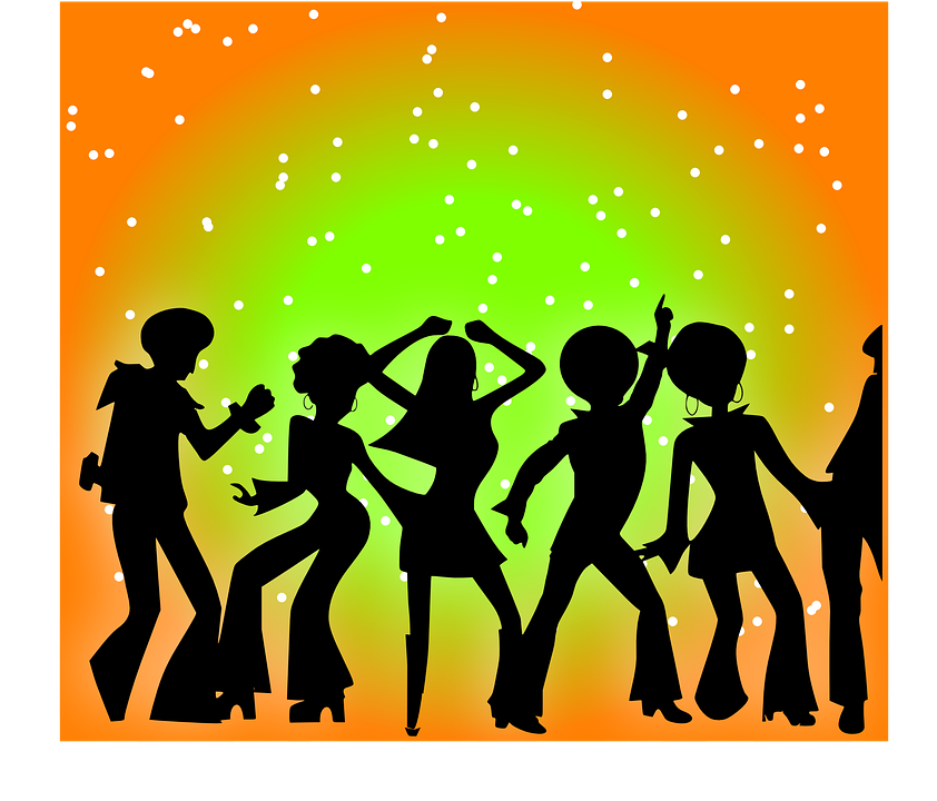 842x720 Disco Clipart Figure