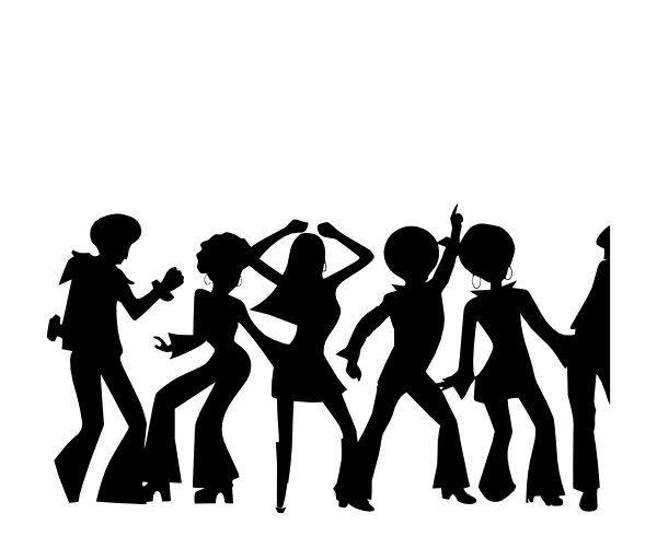 600x512 Disco Shadow Clip Art