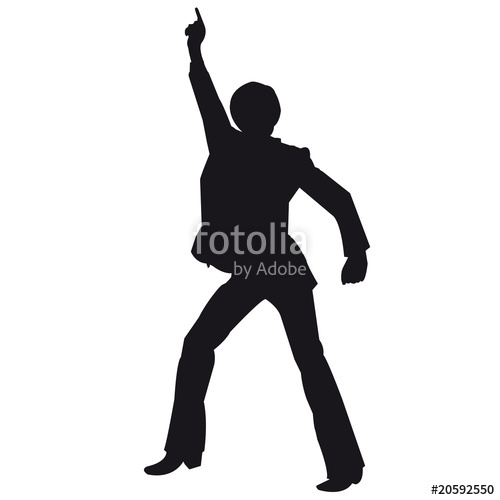 500x500 Disco Silhouette Stock Image And Royalty Free Vector Files