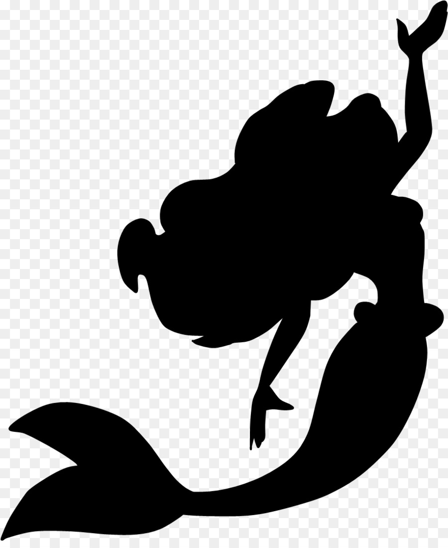 900x1100 Ariel Minnie Mouse Silhouette Disney Princess Clip Art