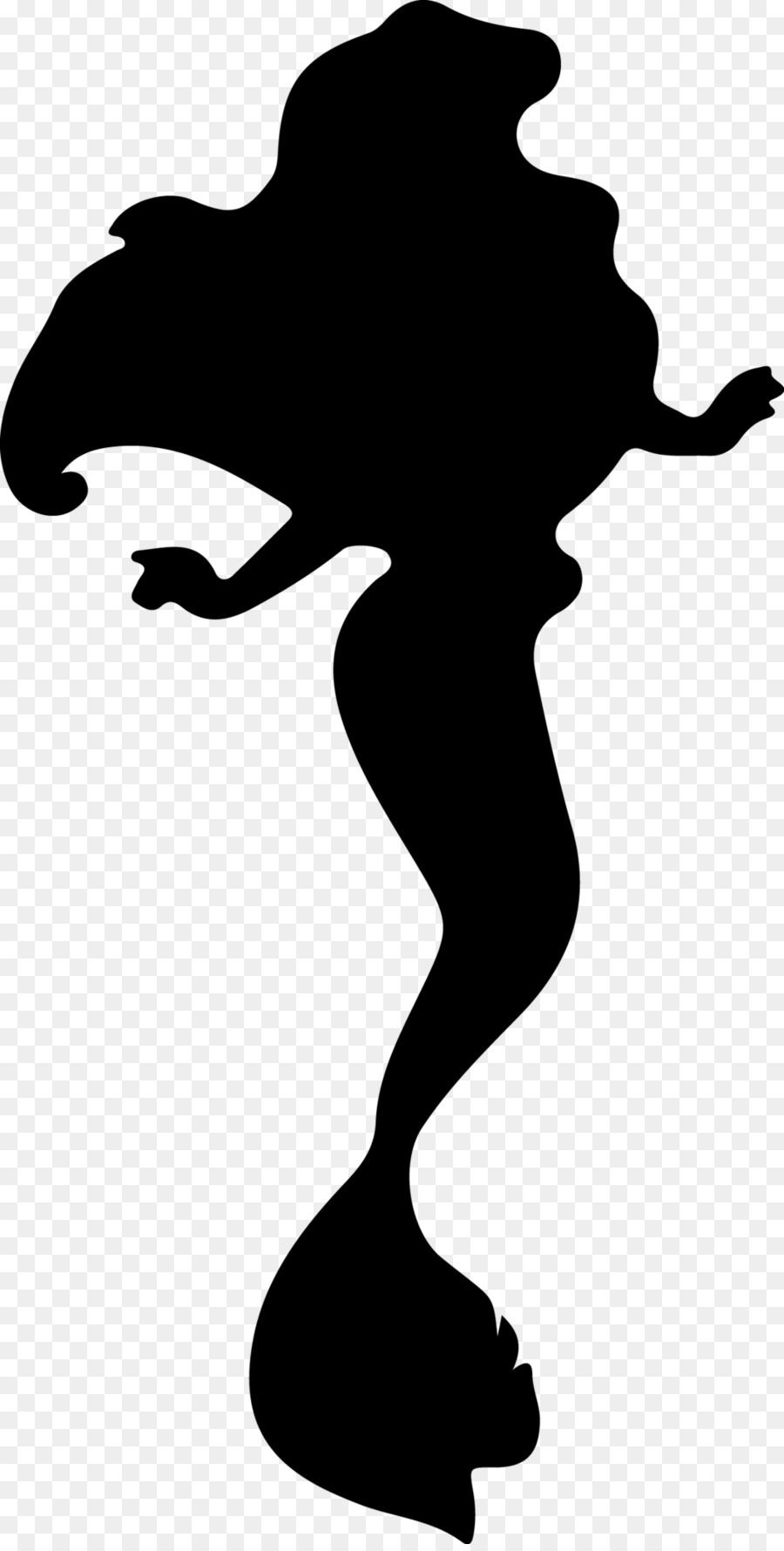 900x1780 Ariel Rapunzel Disney Princess Silhouette Stencil