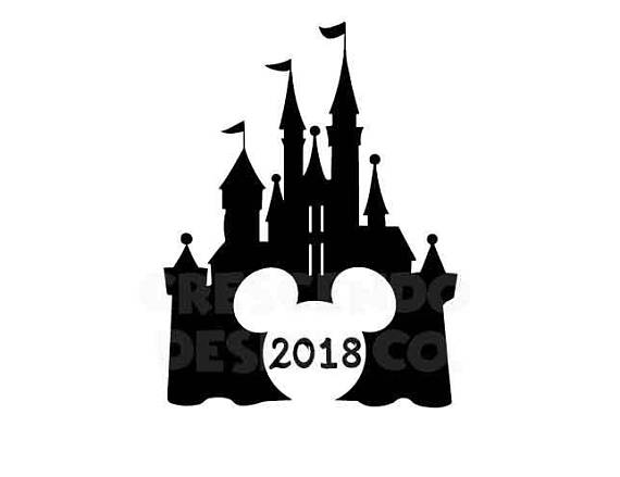 570x439 Disney Castle Mickey 2018 Svg Eps Pdf Png Dxf Iron
