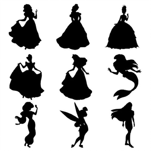 498x498 Disney Character Decal Asiegelvinyldesigns