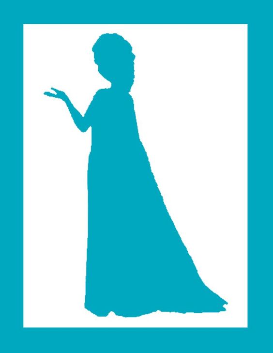 564x729 Disney Frozen Silhouettes Via Homeiswherethemouseis Home Ideas