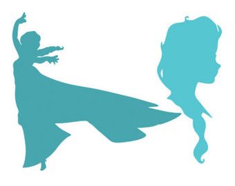 Disney Frozen Silhouette at GetDrawings | Free download