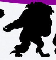 191x202 Unusual Beast Silhouette Beauty The Silhouettes Disney Princess