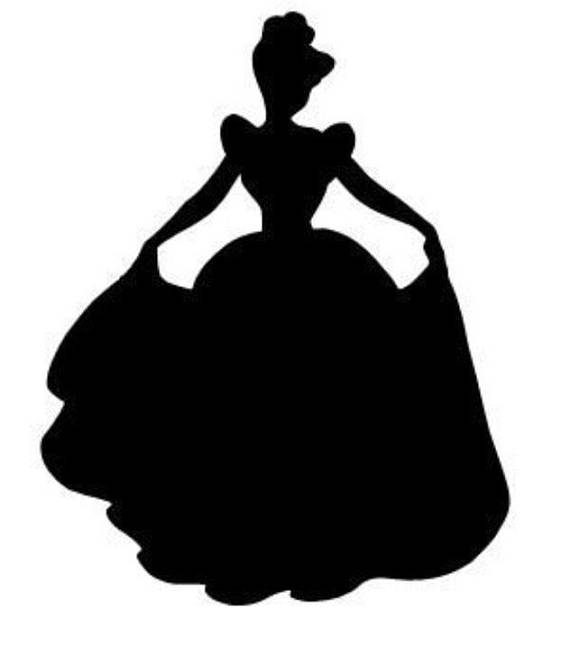 Disney Princess Silhouette Cinderella at GetDrawings | Free download