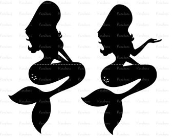 340x270 Ariel Silhouette Etsy