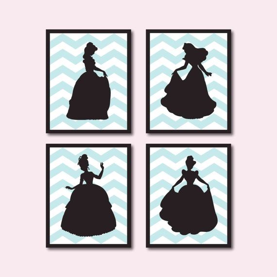 570x570 Princess Silhouette Quad
