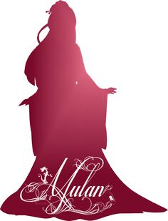 236x310 Disney Princess Silhouette