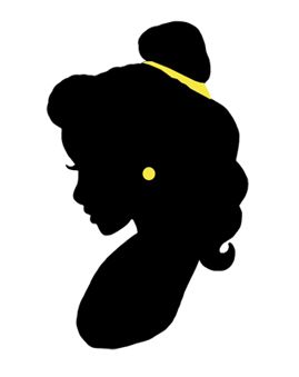 Disney Princesses Silhouette at GetDrawings | Free download