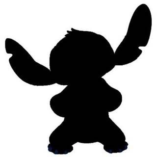 320x320 Stitch Disney Silhouette Silhouette Cameo Disney