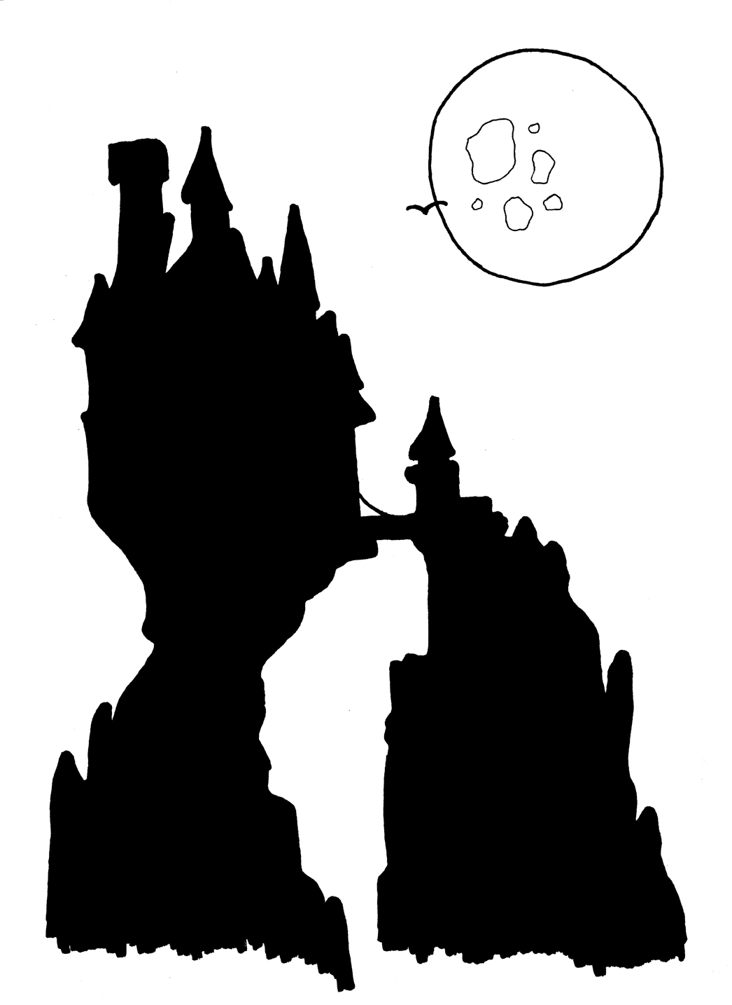 1046x1435 Silhouette 30 Days Drawing Challenge