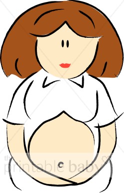 249x388 Pregnant Mom Clipart