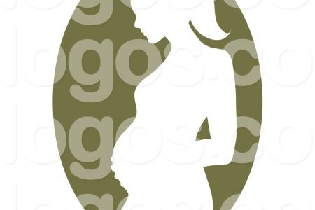 450x300 Pregnant Diva Silhouette Clip Art